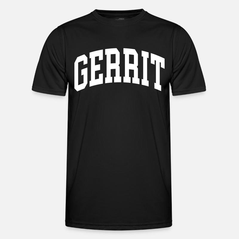Gerrit - Men's Functional T-Shirt - black