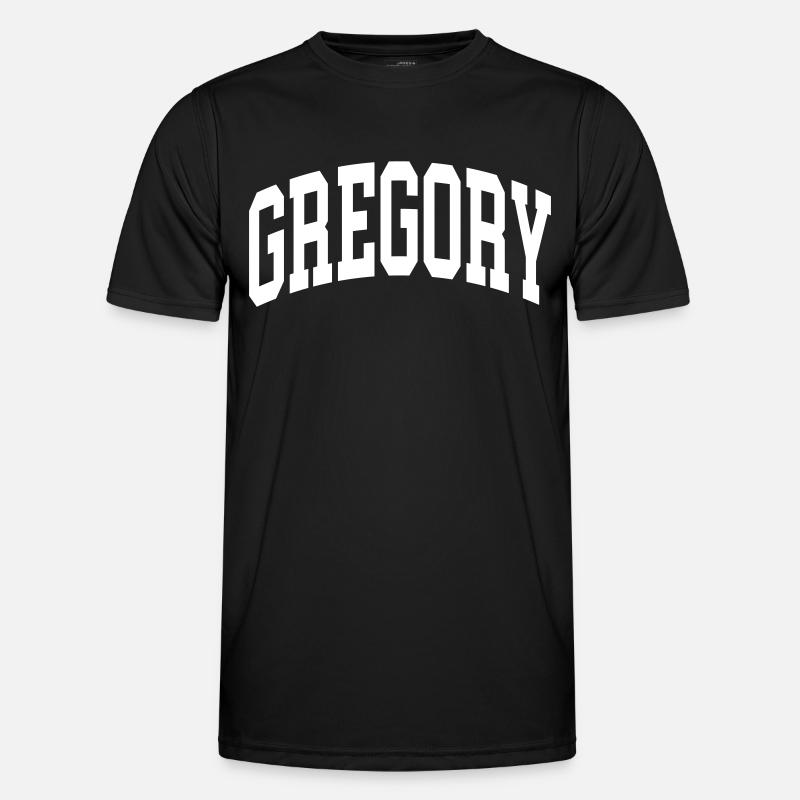 Gregory - Männer Funktions-T-Shirt - Schwarz