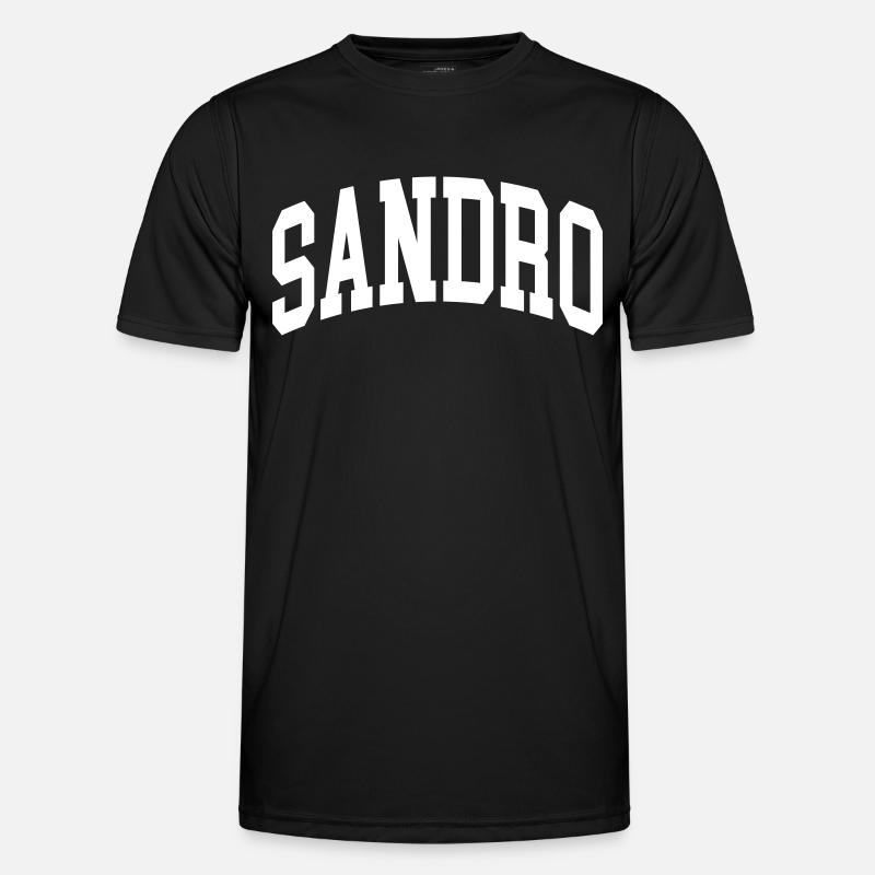 Sandro - Men's Functional T-Shirt - black