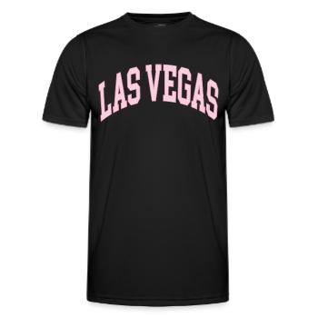 Las Vegas - Men's Functional T-Shirt - black - Front - AI Model Male 178 dark (178cm)