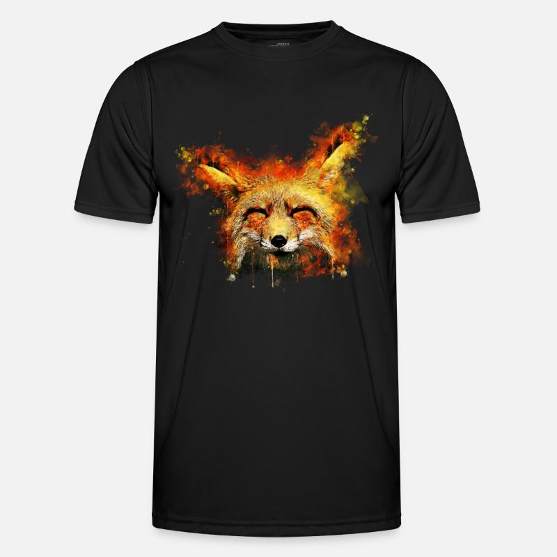 gxp fox fox week-end splatter aquarelle T-shirt sport Homme