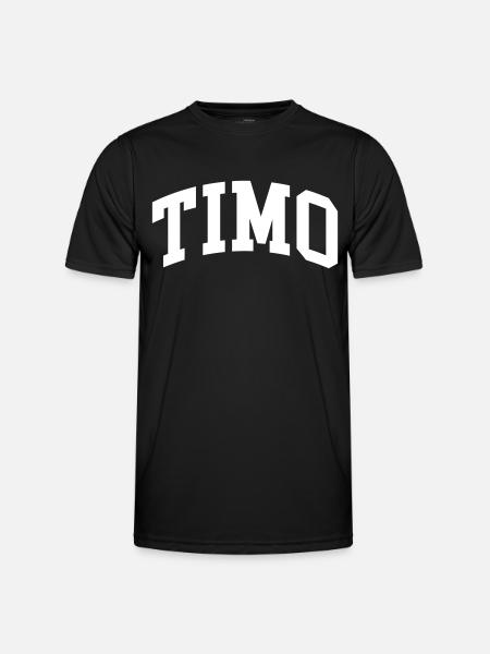 Timo - Men's Functional T-Shirt - black