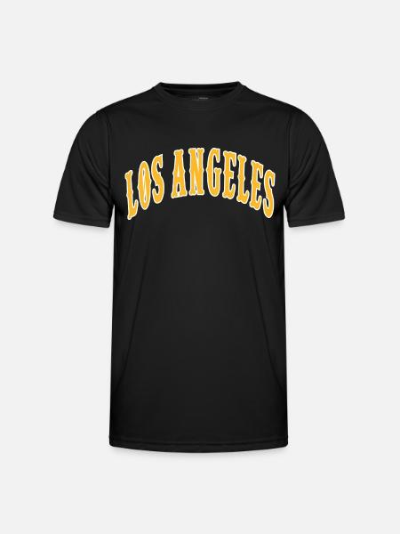 Los Angeles - Men's Functional T-Shirt - black