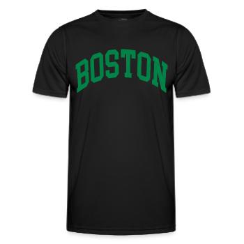 Boston - T-shirt sport Homme - noir - Devant - AI Model Male 178 dark (178cm)
