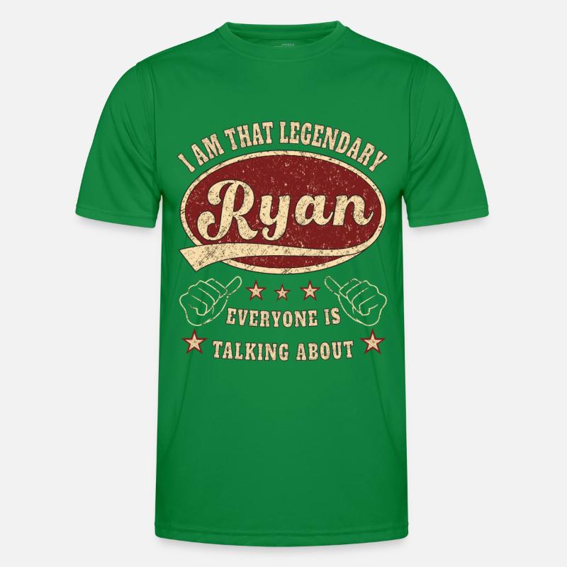 Ryan i am that legendary Ryan Männer Funktions-T-Shirt
