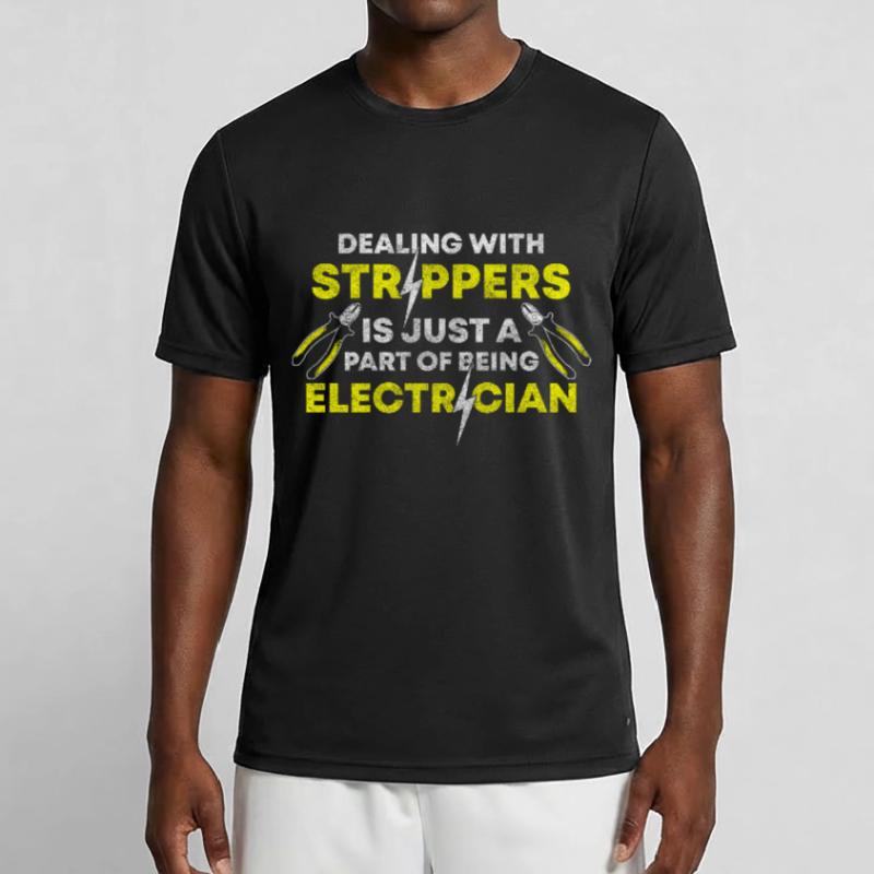 Electrics Electronics Electrical Men's Functional T-Shirt