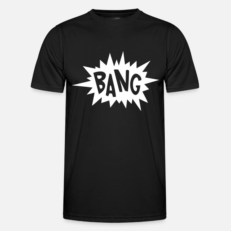 Bang Explosion Funny fun gift Men's Functional T-Shirt