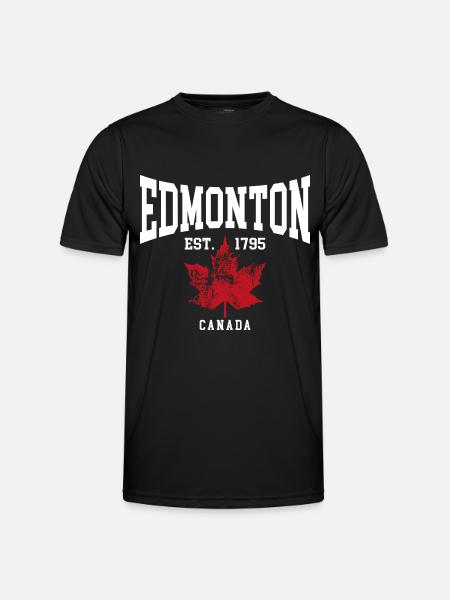 Edmonton - T-shirt sport Homme - noir