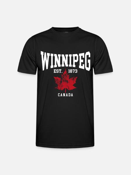 Winnipeg - Men's Functional T-Shirt - black