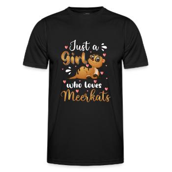 Zoo Animals Zoo Animals - Men's Functional T-Shirt - black - Front - AI Model Male 178 dark (178cm)