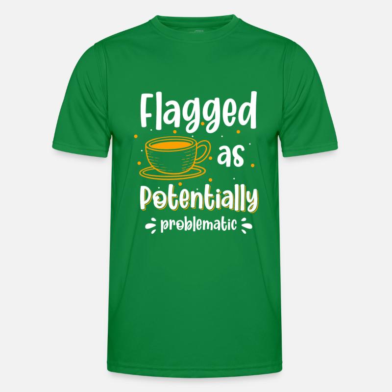 Humor Fun No Problem The Lesser Evil Men's Functional T-Shirt