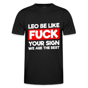 Horoscope Zodiaque Bonheur - T-shirt sport Homme - noir - Devant - AI Model Male 178 dark (178cm)