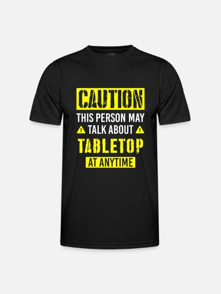 Board Game Strategist Player - Men's Functional T-Shirt - black