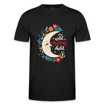 Rune Sky Form Meaning - Men's Functional T-Shirt - black - Front - AI Model Male 178 dark (178cm)