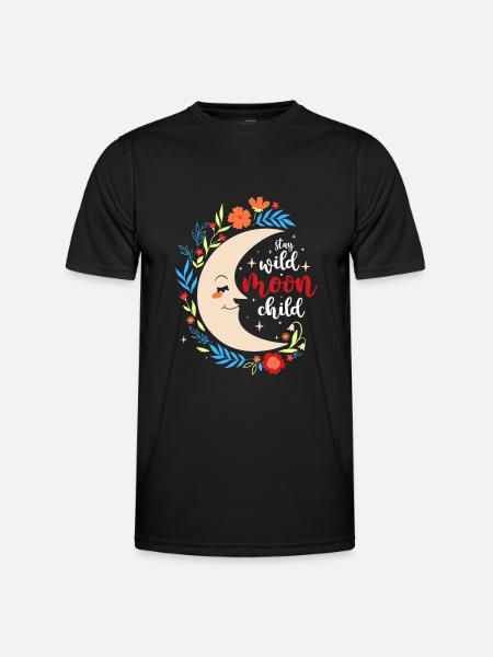 Rune Sky Form Meaning - Men's Functional T-Shirt - black