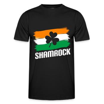 Glücklich Positiv Geld - Männer Funktions-T-Shirt - Schwarz - Vorne - AI Model Male 178 dark (178cm)