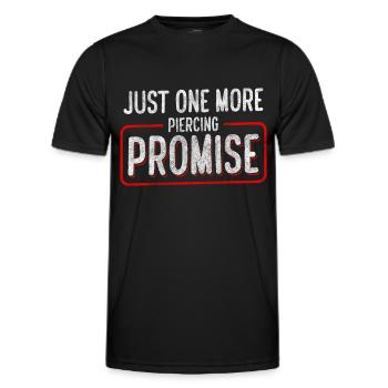 Piercing Needle Profession Body - Men's Functional T-Shirt - black - Front - AI Model Male 178 dark (178cm)