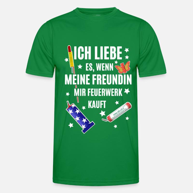 Pyro Freak Männer Funktions-T-Shirt