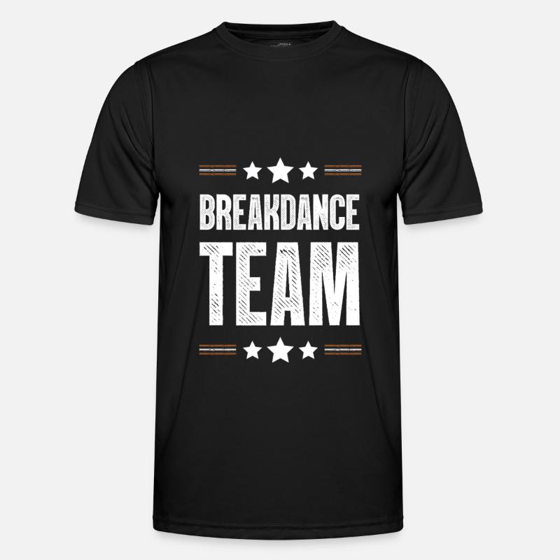 Breakdance Team - Men's Functional T-Shirt - black