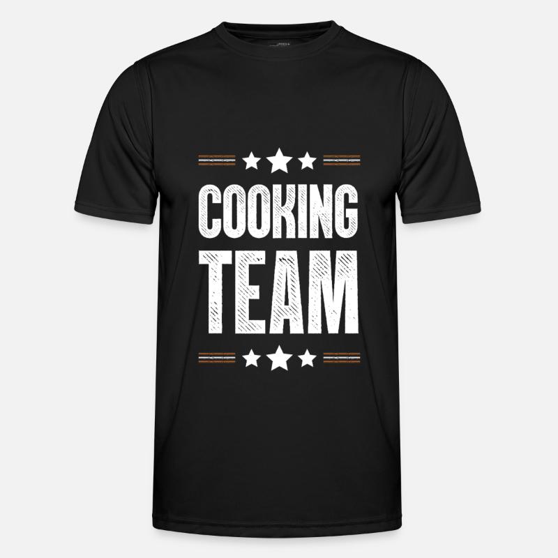 Cooking Team - Men's Functional T-Shirt - black