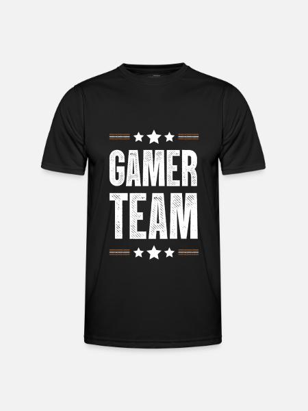 Équipe de joueurs - T-shirt sport Homme - noir