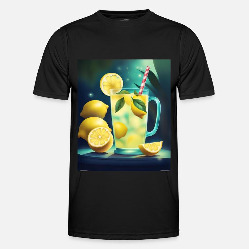 Pichet de limonade en verre T-shirt sport Homme