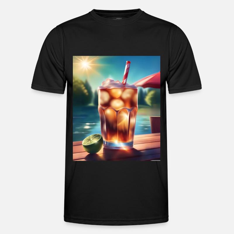 Cold cola beverage Men's Functional T-Shirt