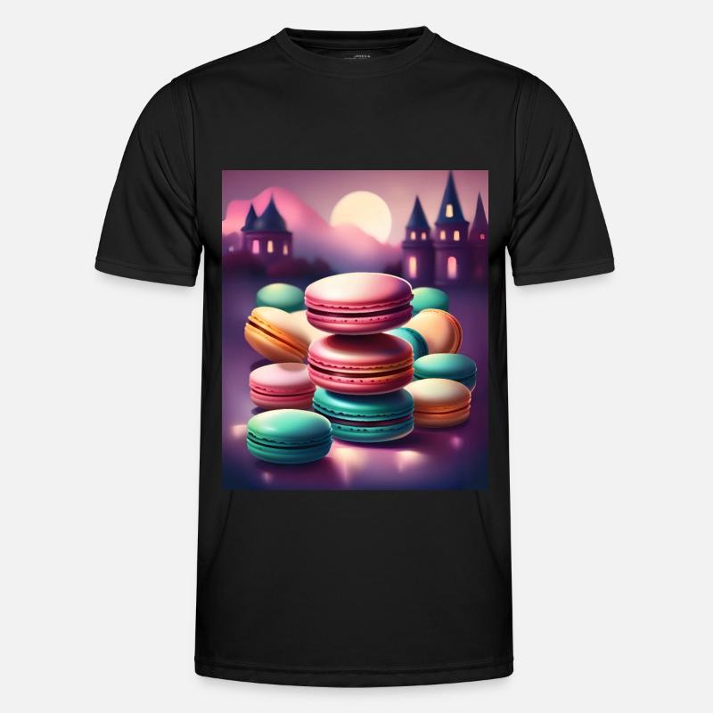 Awesome meringue macaroons Men's Functional T-Shirt