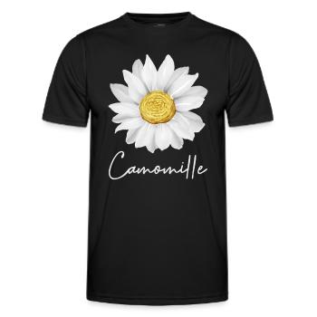Camomille - T-shirt sport Homme - noir - Devant - AI Model Male 178 dark (178cm)