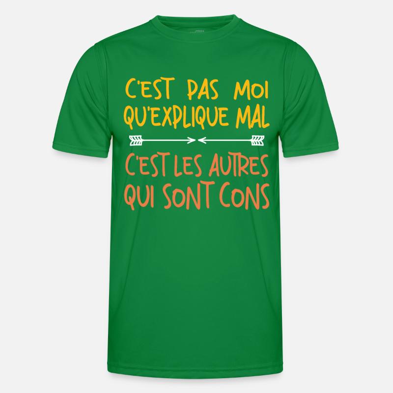 C'est Pas Moi Qui explique Mal T-shirt sport Homme