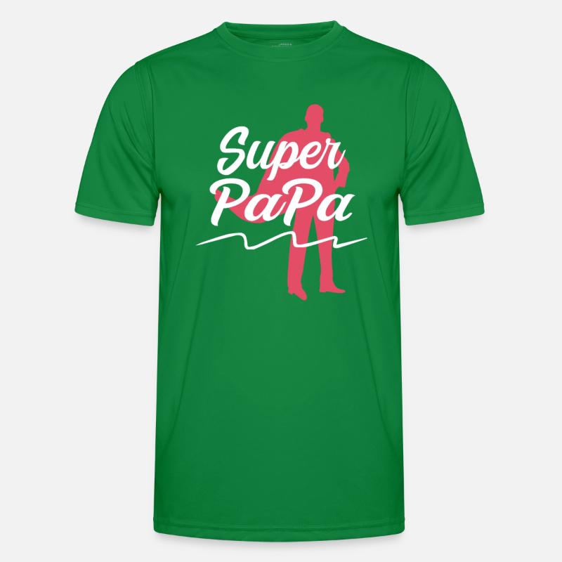 SUPER PAPA T-shirt sport Homme