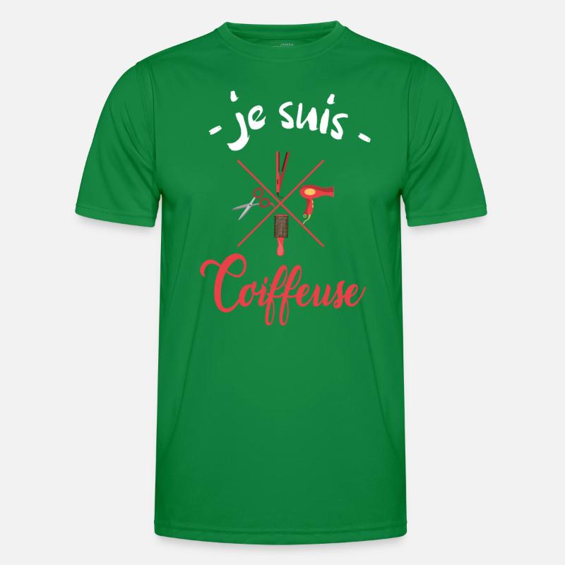 je suis coiffeuse T-shirt sport Homme