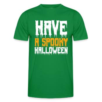 Have A Spooky Halloween. - T-shirt sport Homme - vert - Devant - AI Model Male 178 dark (178cm)