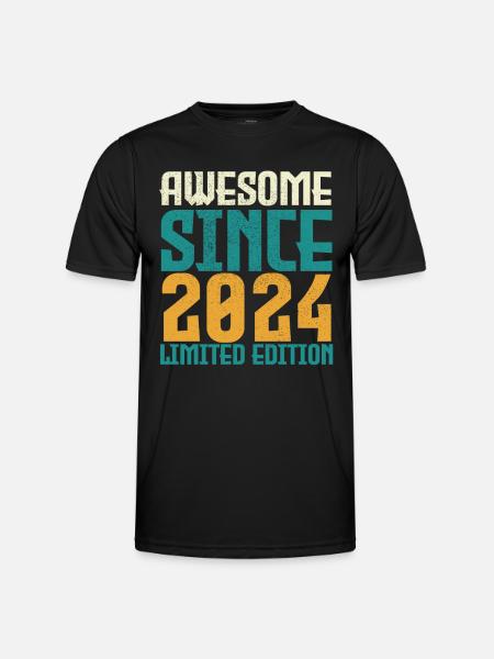 Awesome Since 2024 limited edition. - T-shirt sport Homme - noir