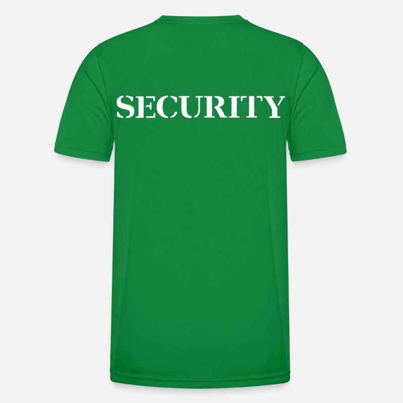 Sicherheit Männer Funktions-T-Shirt