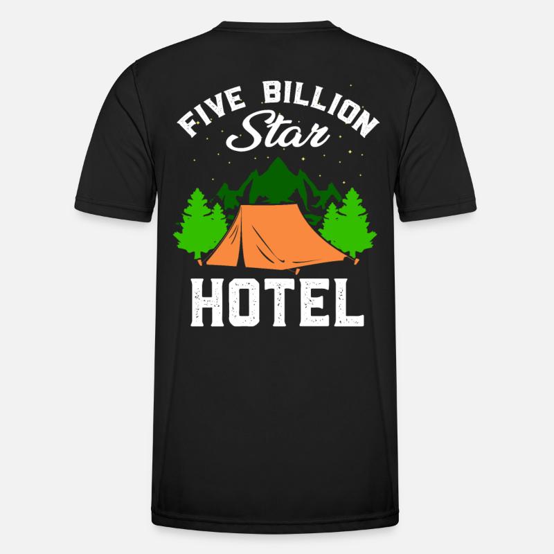 Camping Camping Vacation Gift - Men's Functional T-Shirt - black
