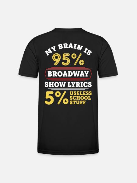 theatre - Men's Functional T-Shirt - black