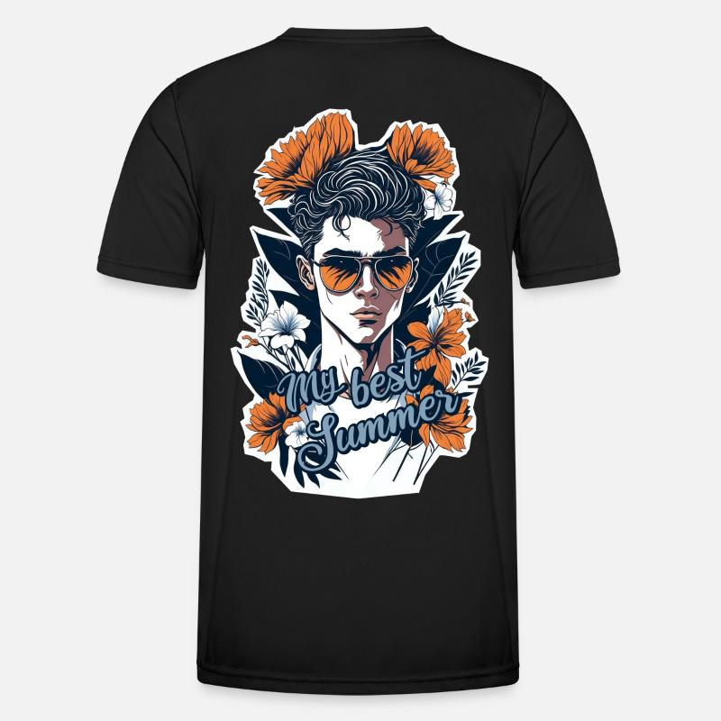 My best summer - Men's Functional T-Shirt - black