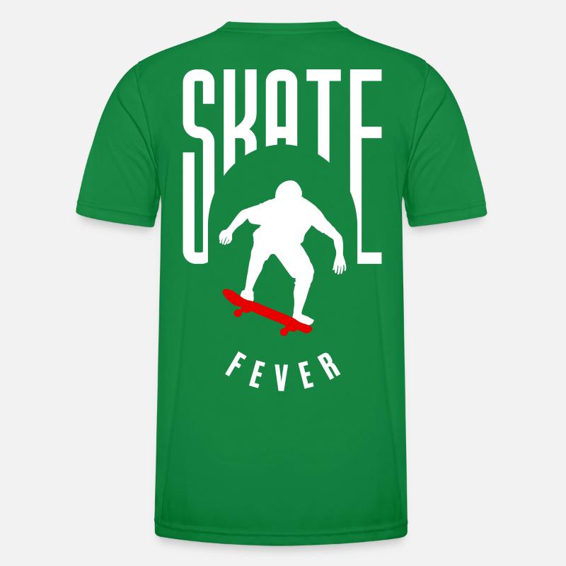 Conception de skateboard et de patineur. Dans la conception Collen T-shirt sport Homme