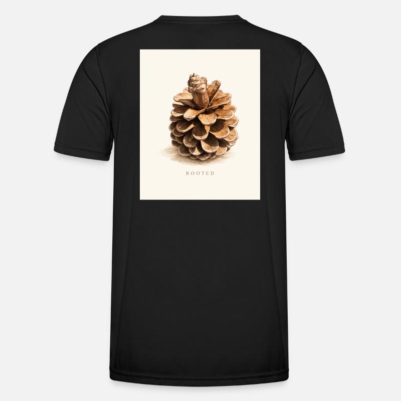 rooted - Men's Functional T-Shirt - black