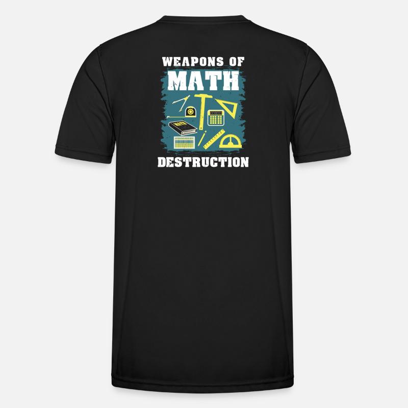 Math math gift - Men's Functional T-Shirt - black
