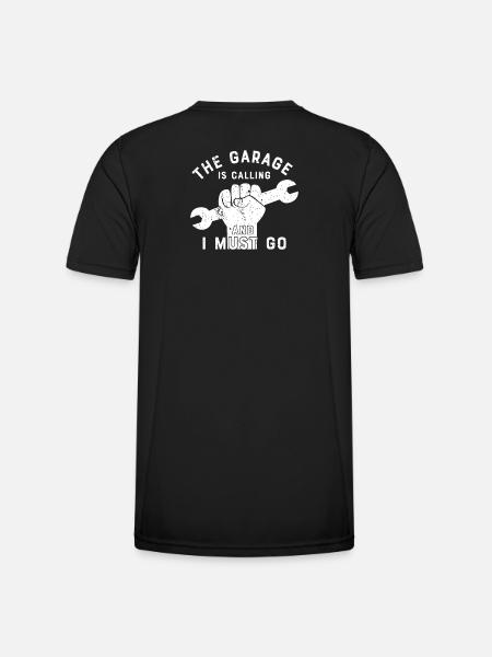 mechanic - Men's Functional T-Shirt - black