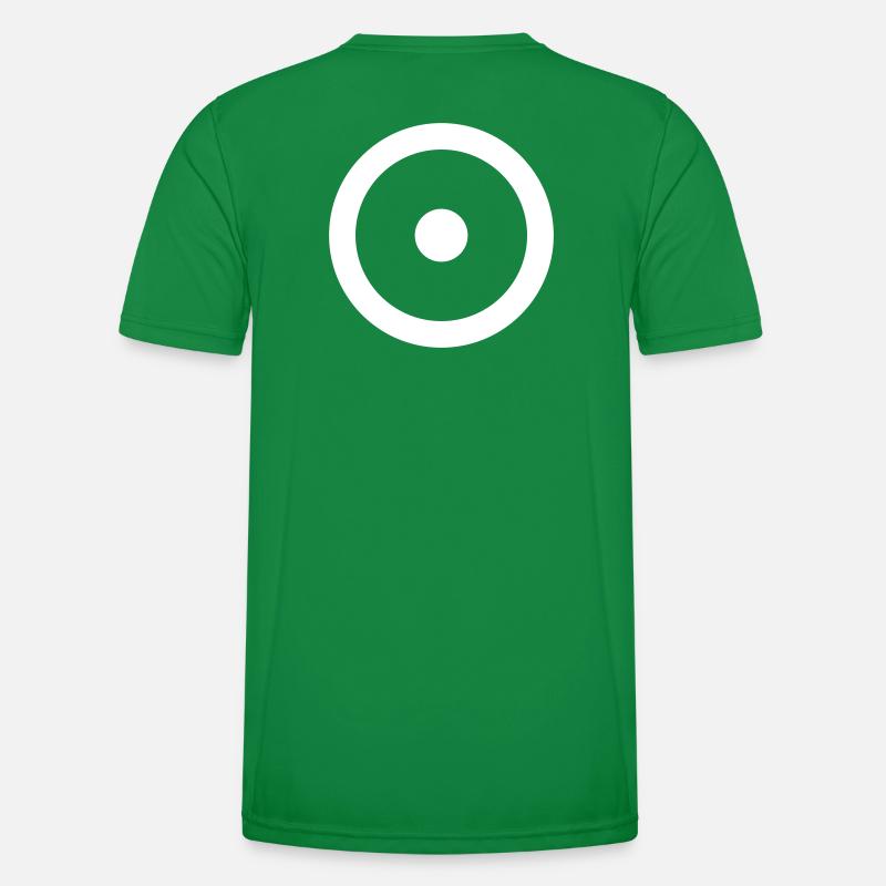 joystick-minimal-weiss Männer Funktions-T-Shirt