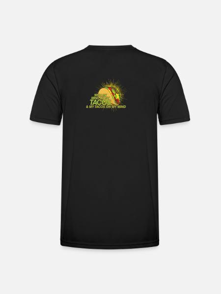 Tacos Tacos Tacos - T-shirt sport Homme - noir