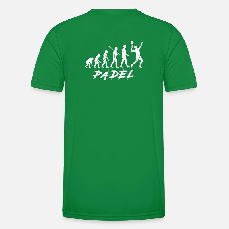 Padel Sport Evolution Modern Cool Trend 2025 Männer Funktions-T-Shirt