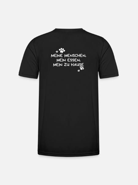 Haustier Witz - Männer Funktions-T-Shirt - Schwarz