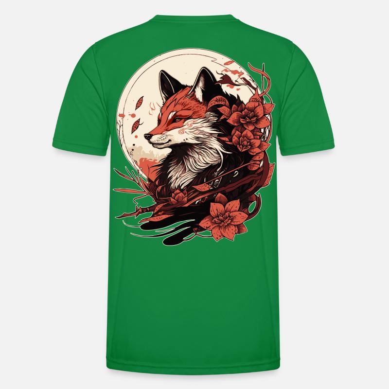 Fuchs Japan Männer Funktions-T-Shirt