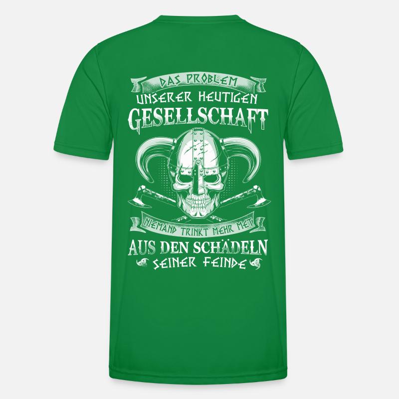 Problem der Gesellschaft Männer Funktions-T-Shirt