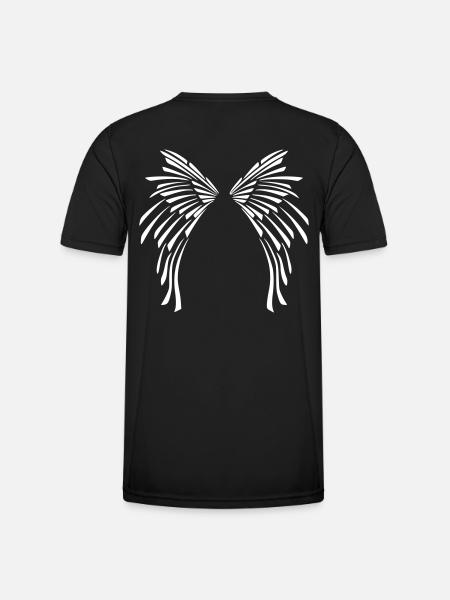 ailes_tribal - Men's Functional T-Shirt - black