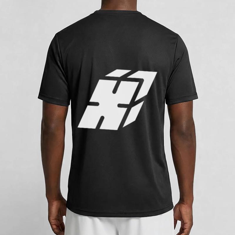 Abstract X Brief Männer Funktions-T-Shirt